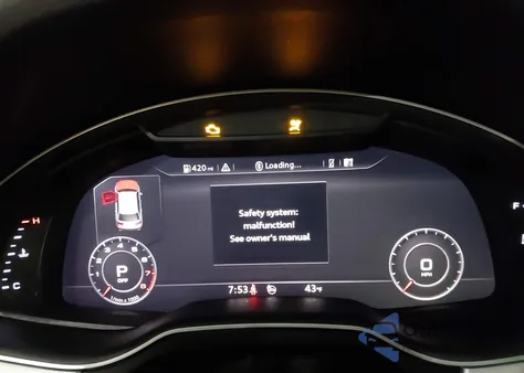 2019 Audi Q7 45 Premium/45 Se Premium z USA, uszkodzony, nr VIN WA1LHAF74KD038417